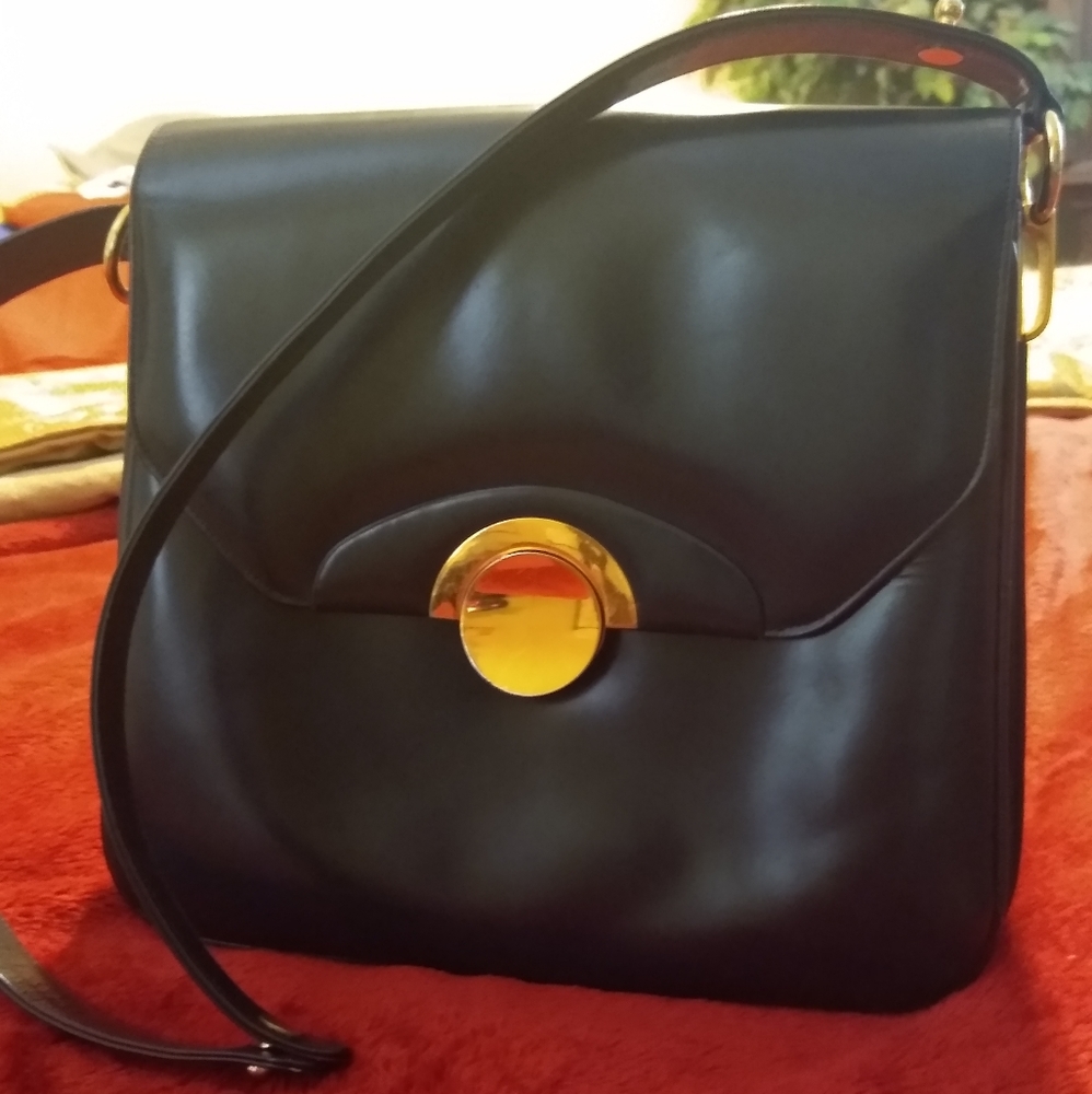 Vintage Susan Gail convertible leather purse